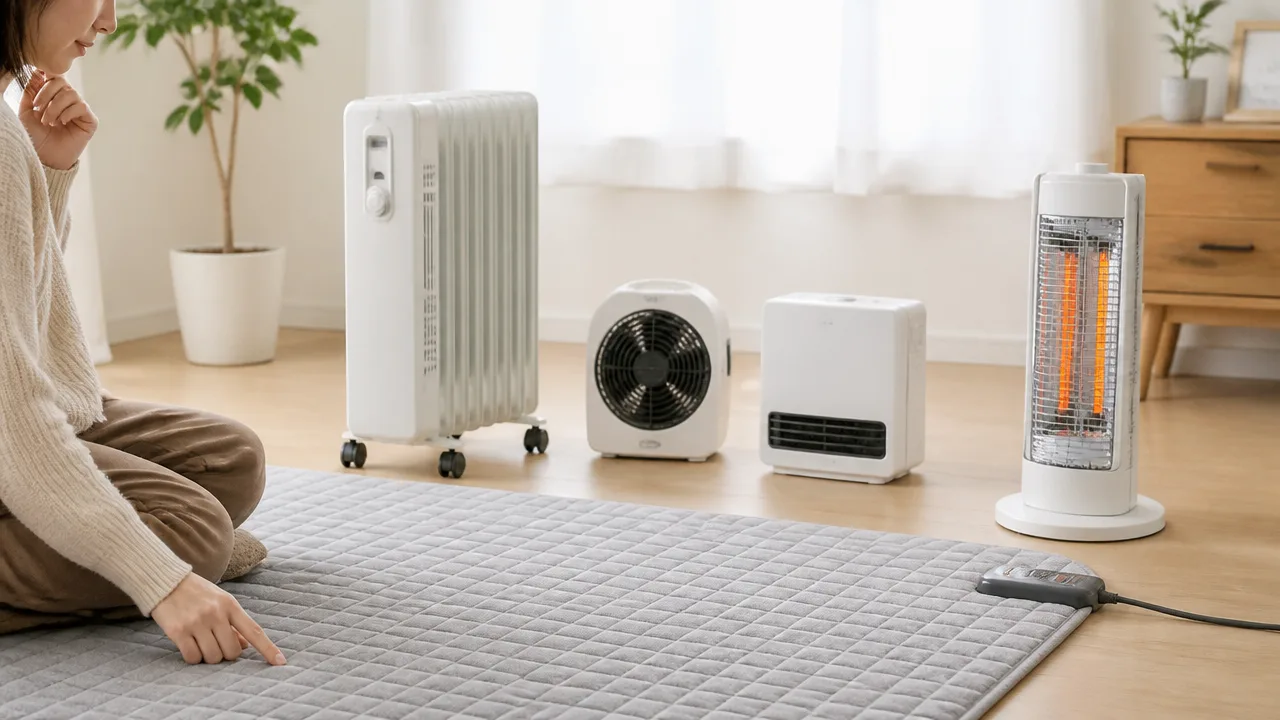 ホットカーペットの電気代はいくら？節約のコツもやさしく解説