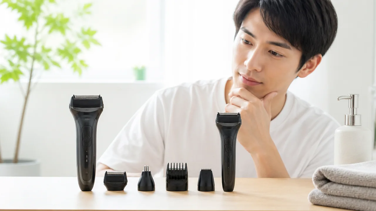 ブラウン5in1と4in1の違いは？機能や使い方、選び方を比較