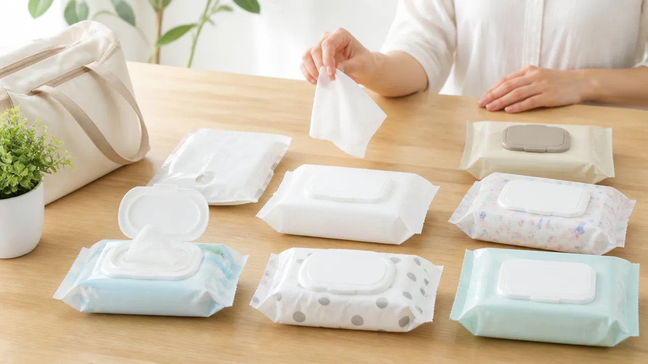 お出かけ用おしりふきの選び方｜持ち運びやすさと便利なタイプ