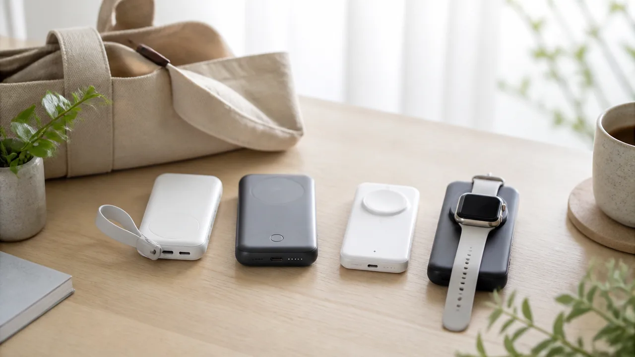 RORRYのモバイルバッテリーでApple Watchを充電する方法