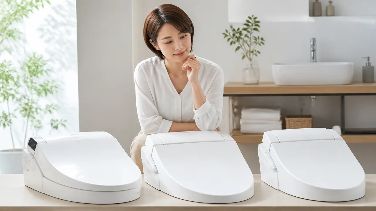 TOTOウォシュレット比較｜選び方とシリーズ別の違いを解説